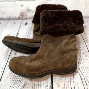 Ralph Lauren Suede Leather Boots